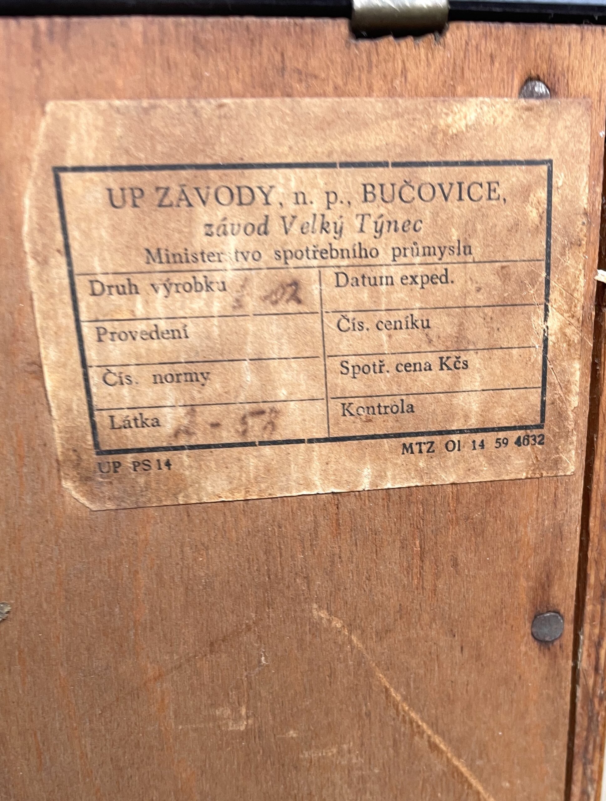 Set nachtkastjes Up Zavody, by Jindřich Halabala - Afbeelding 5