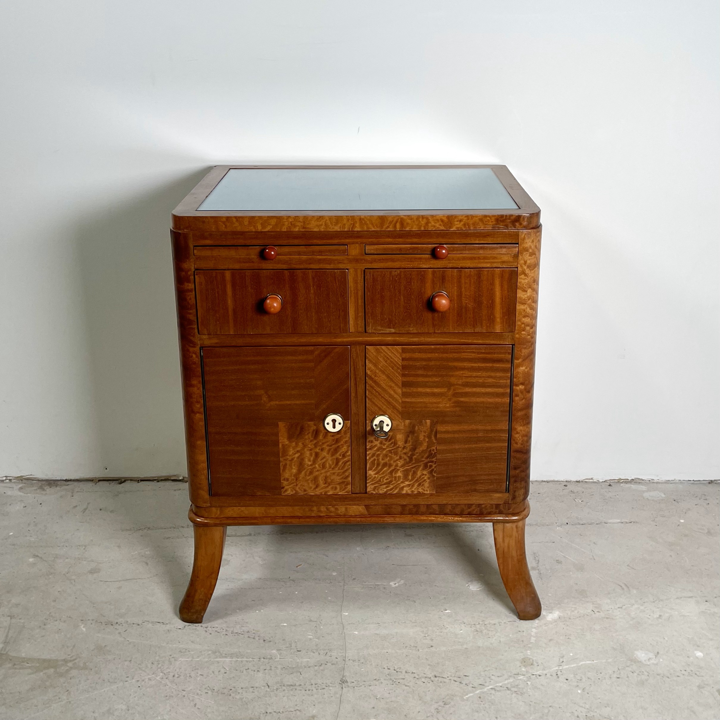 Bijzettafel/ nachtkastje in art deco stijl - Afbeelding 4