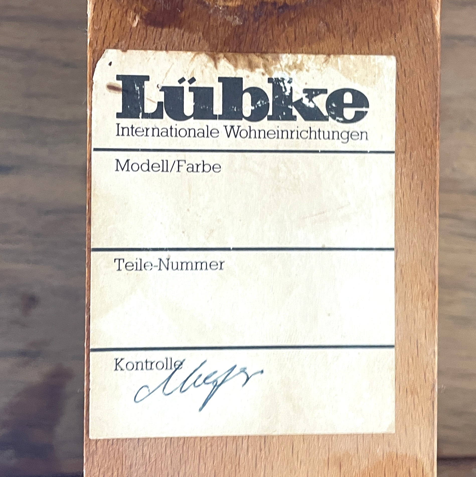 Lübke eettafel, rond en ovaal verlengbaar - Afbeelding 11