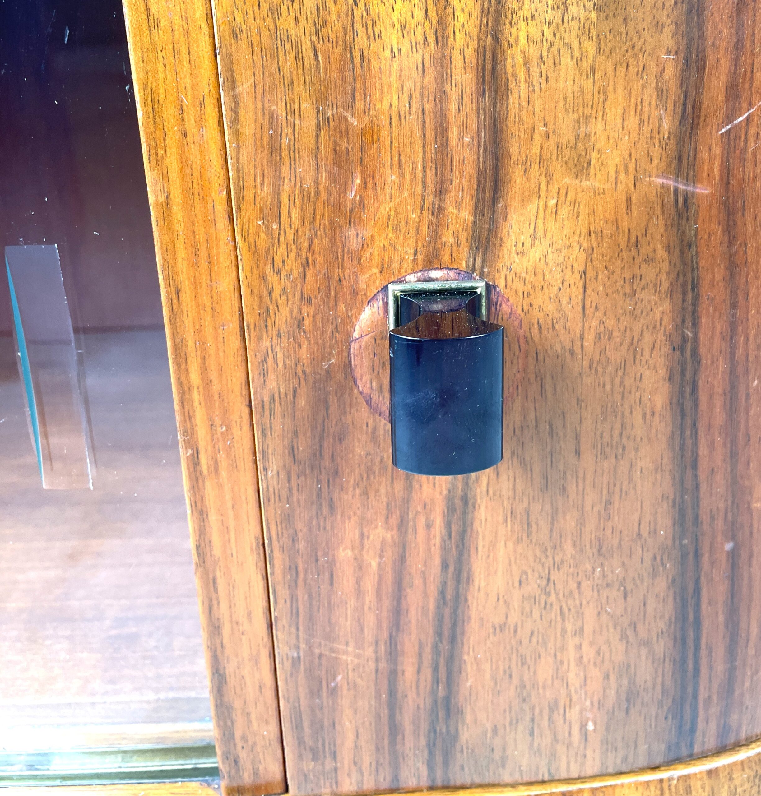 Garderobespiegel met onderkast in art deco stijl - Afbeelding 14