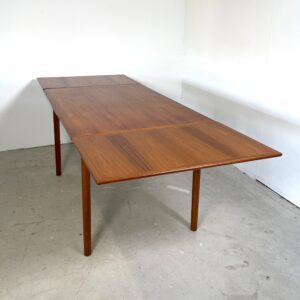 Teak verlengbare Deense eettafel, H. Sigh & Søns Møbelfabrik AS