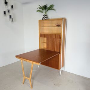 Vintage speelgoedkist/ dekenkist met tafel, Frantisek Jirak