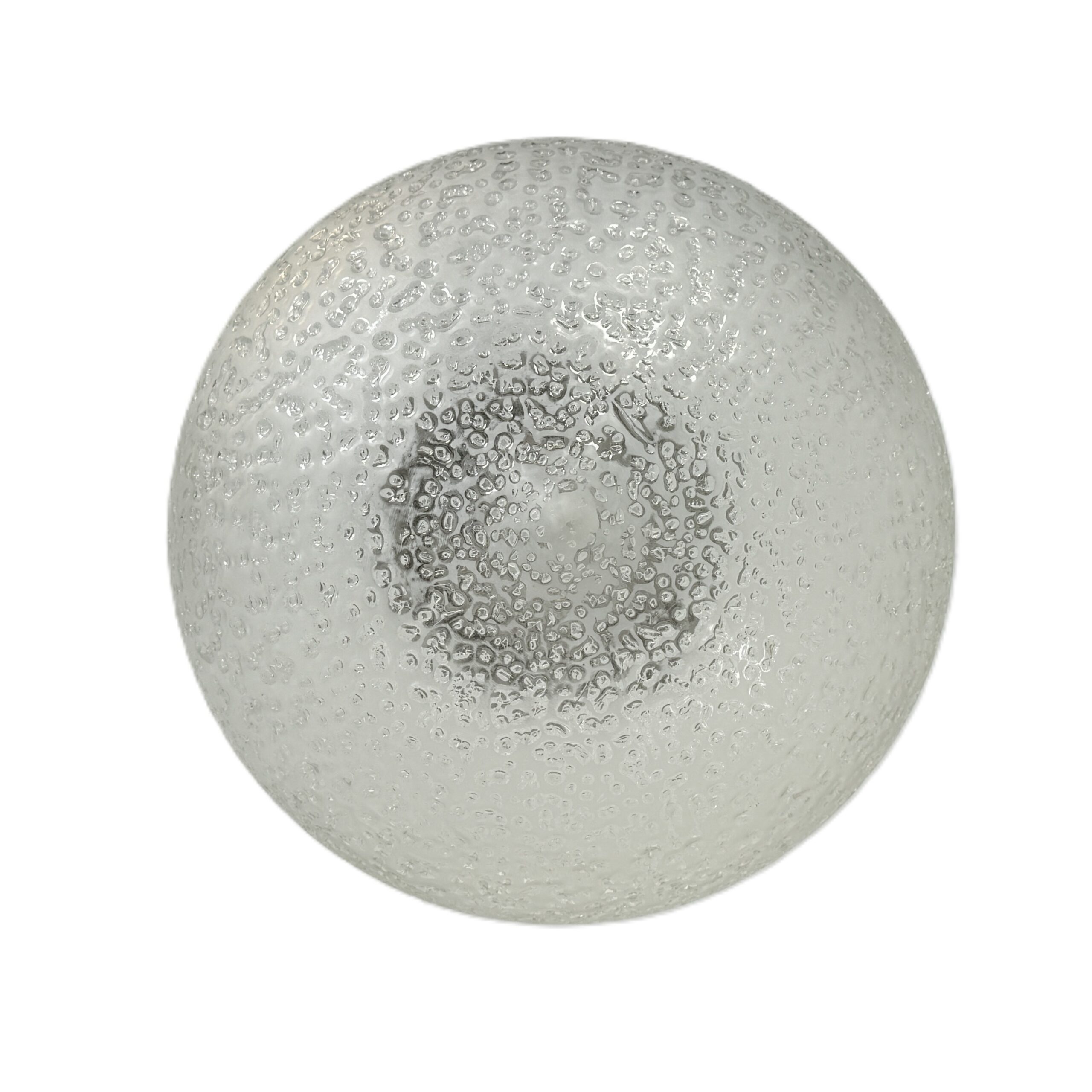 Vintage Iceglass plafondlamp van Doria Leuchten - Afbeelding 5