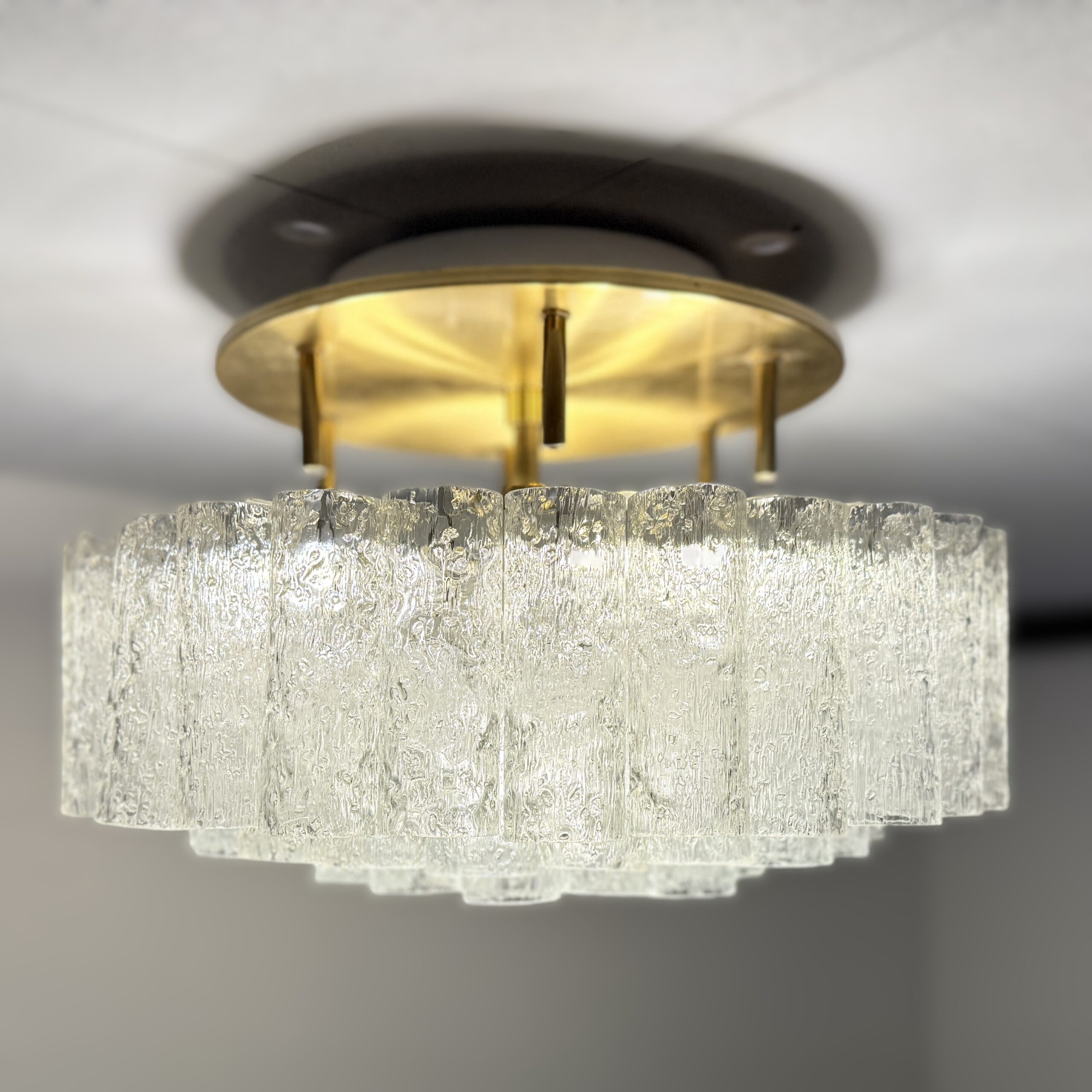 Doria Leuchten 4-laags muranoglas plafond kroonluchter - Afbeelding 3