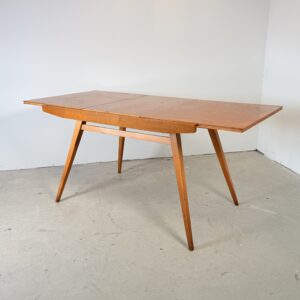 Vintage uitschuifbare eiken tafel, František Jirák