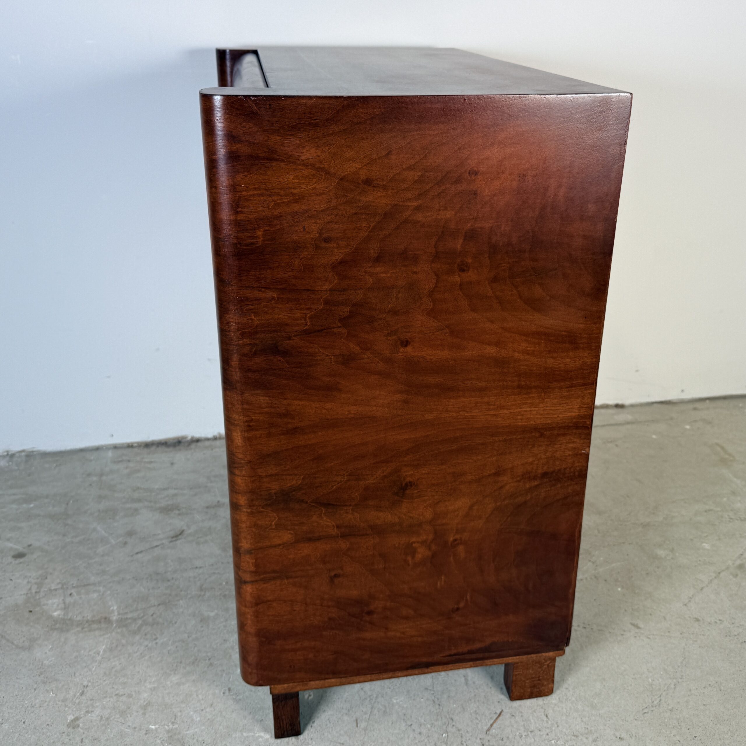 Art deco audiokastje met uitschuiflade - Afbeelding 12
