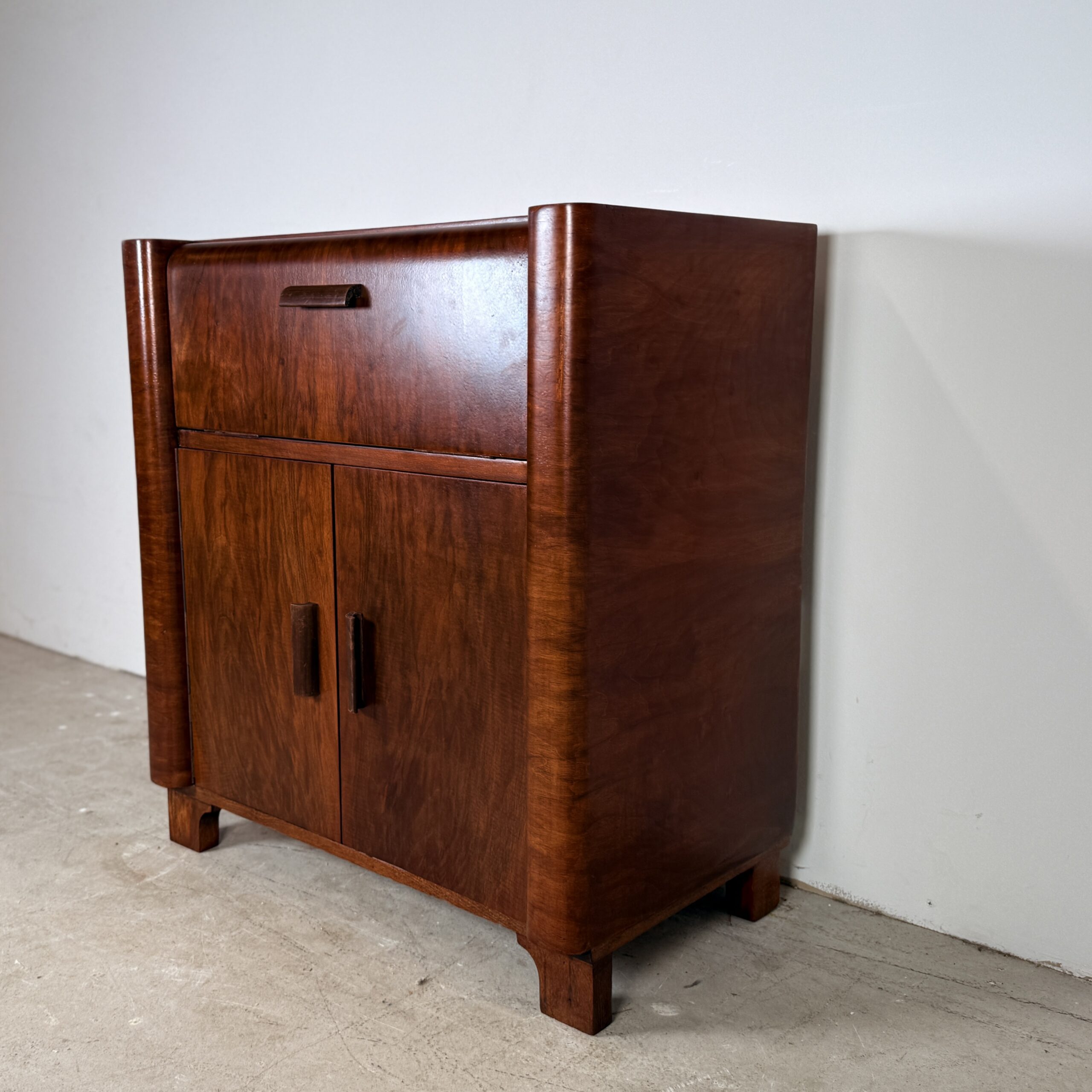 Art deco audiokastje met uitschuiflade - Afbeelding 5