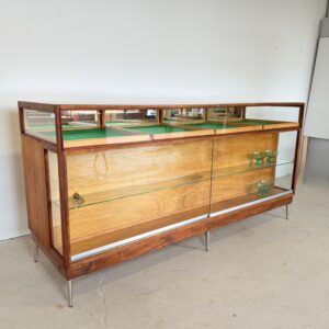 Vintage toonbank vitrine, Flemming’s Ladenmöbel