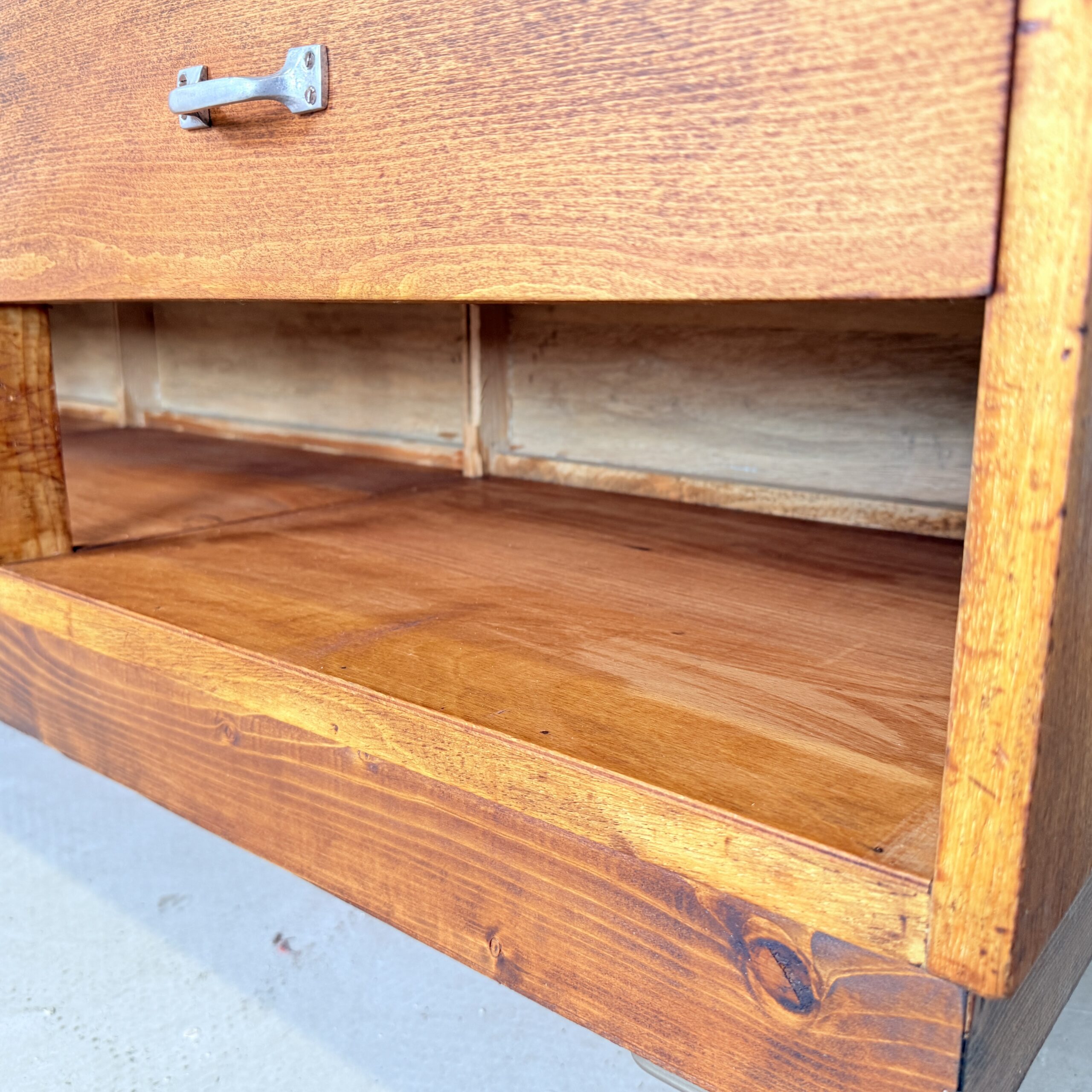 Vintage toonbank vitrine, Flemming’s Ladenmöbel - Afbeelding 12