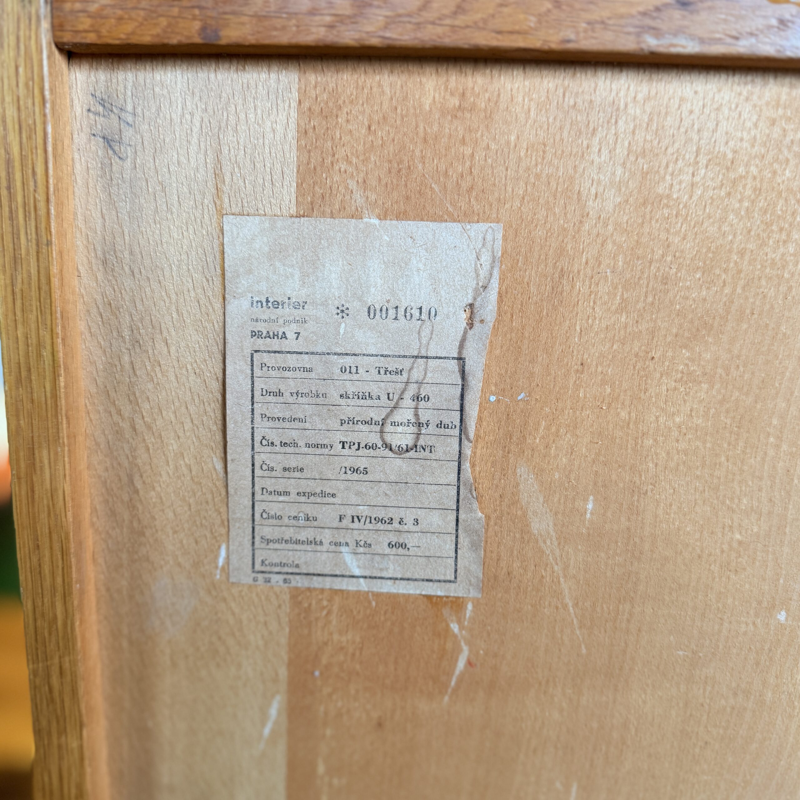 U460 sideboard met gekleurde lades, Jiří Jiroutek - Afbeelding 16