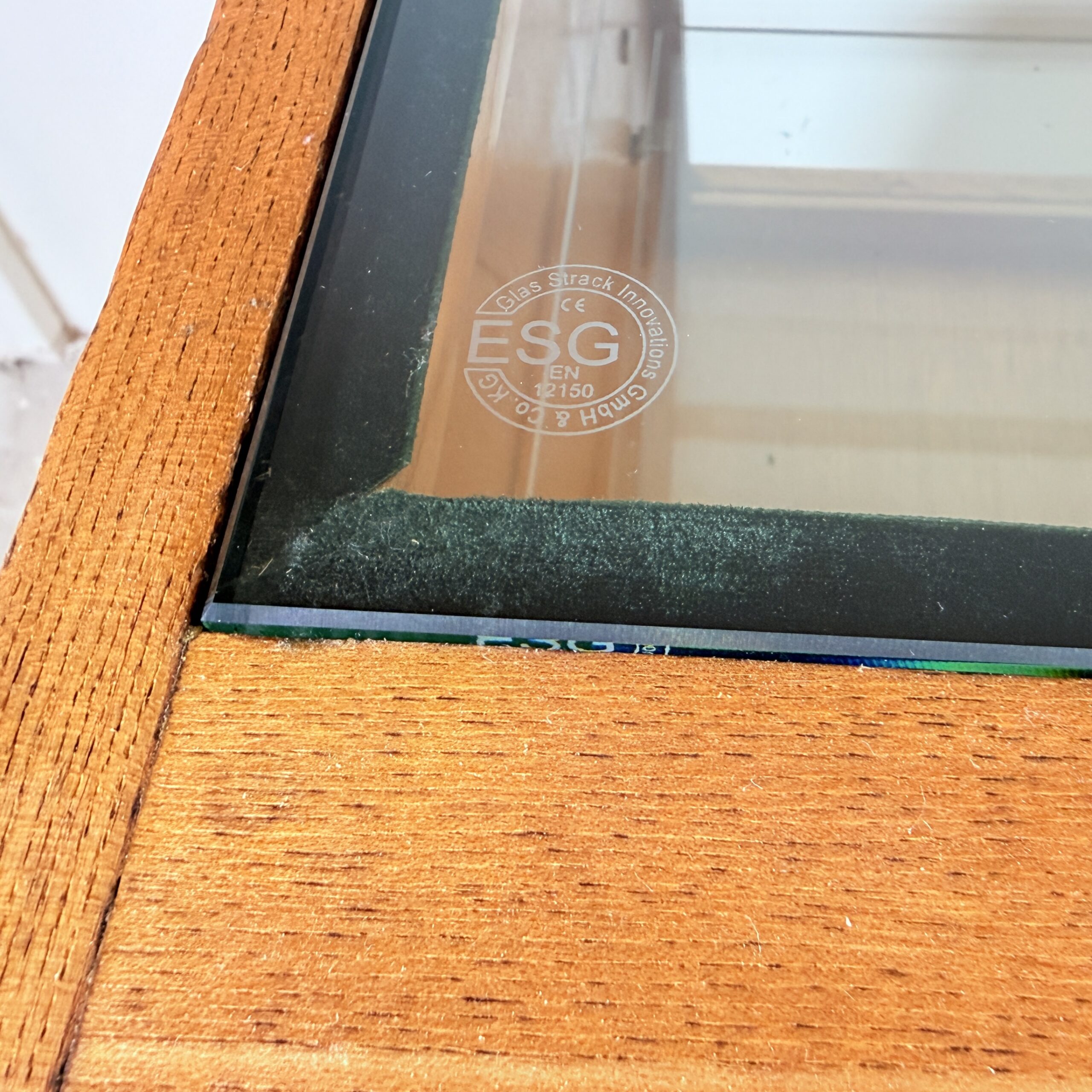 Vintage Toonbank Vitrine op gouden pootjes - Afbeelding 10
