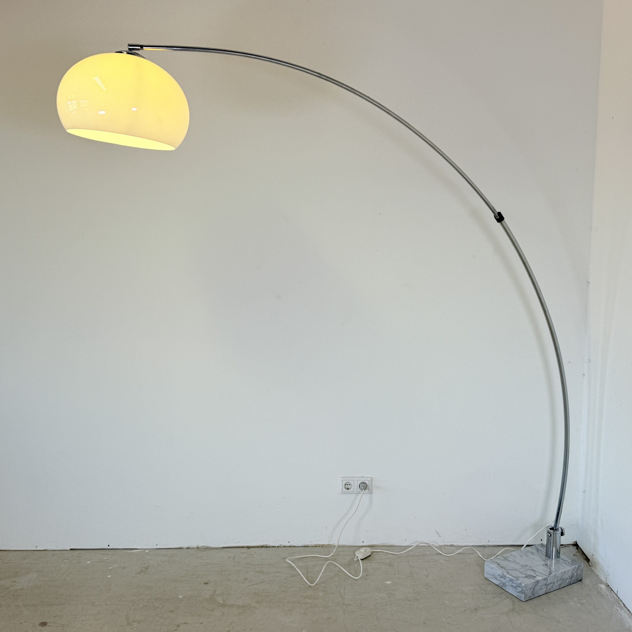 Space Age Booglamp – Jaren 70 – Sölken Leuchten / Reggiani Stijl