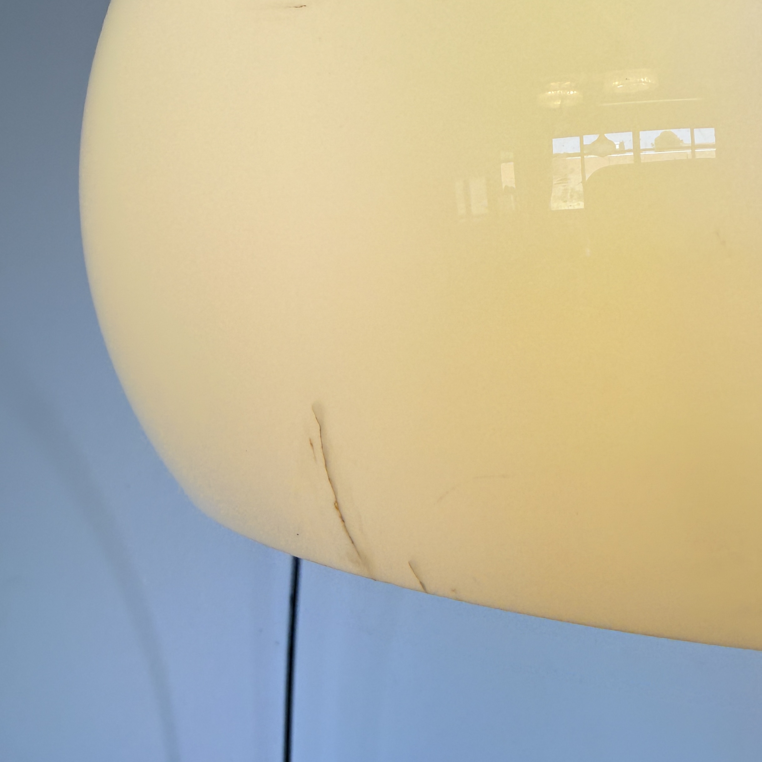 Space Age Booglamp – Jaren 70 – Sölken Leuchten / Reggiani Stijl - Afbeelding 8