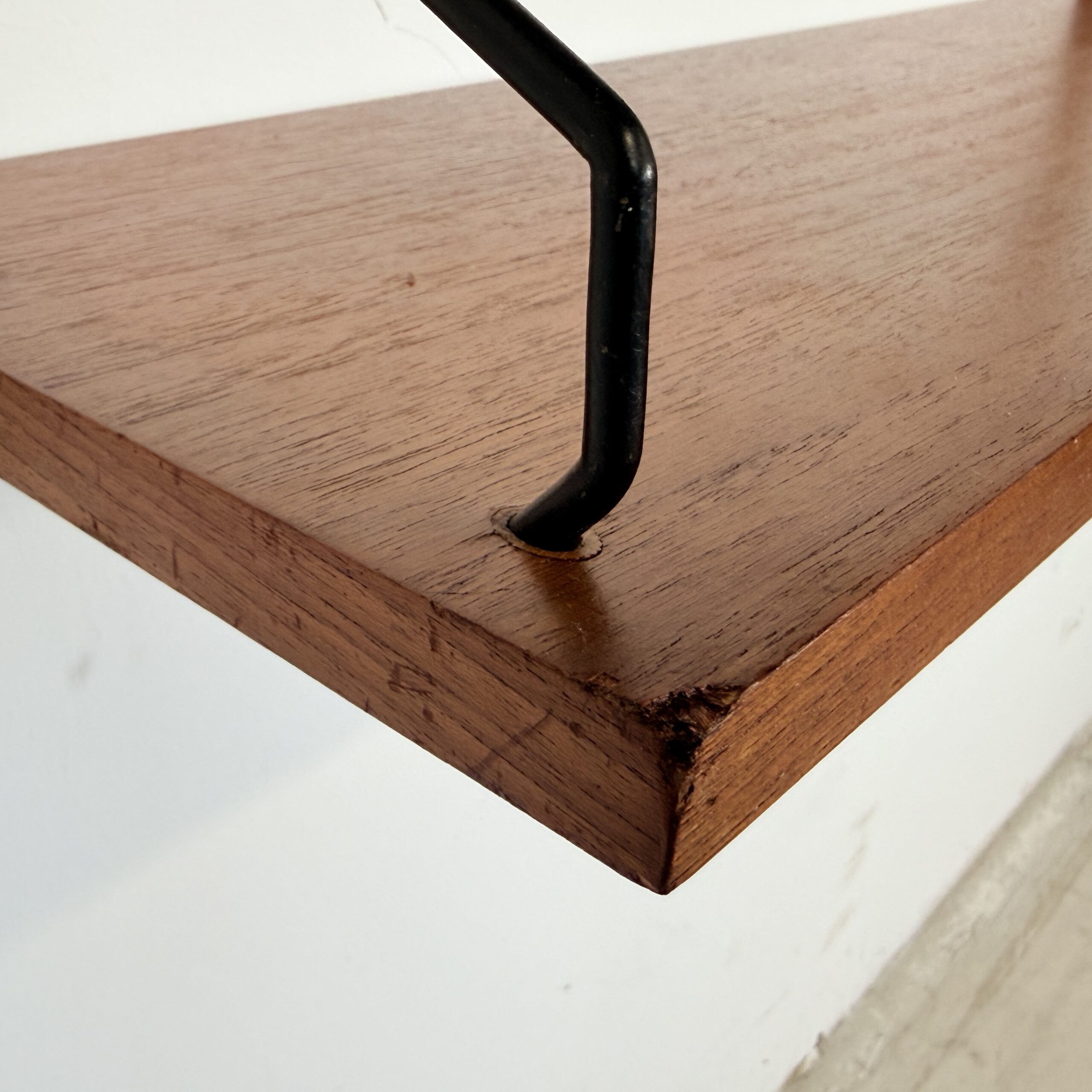 Preben Sørensen PS System Teak Modulair Wandrek – Deens Design 1960s - Afbeelding 9
