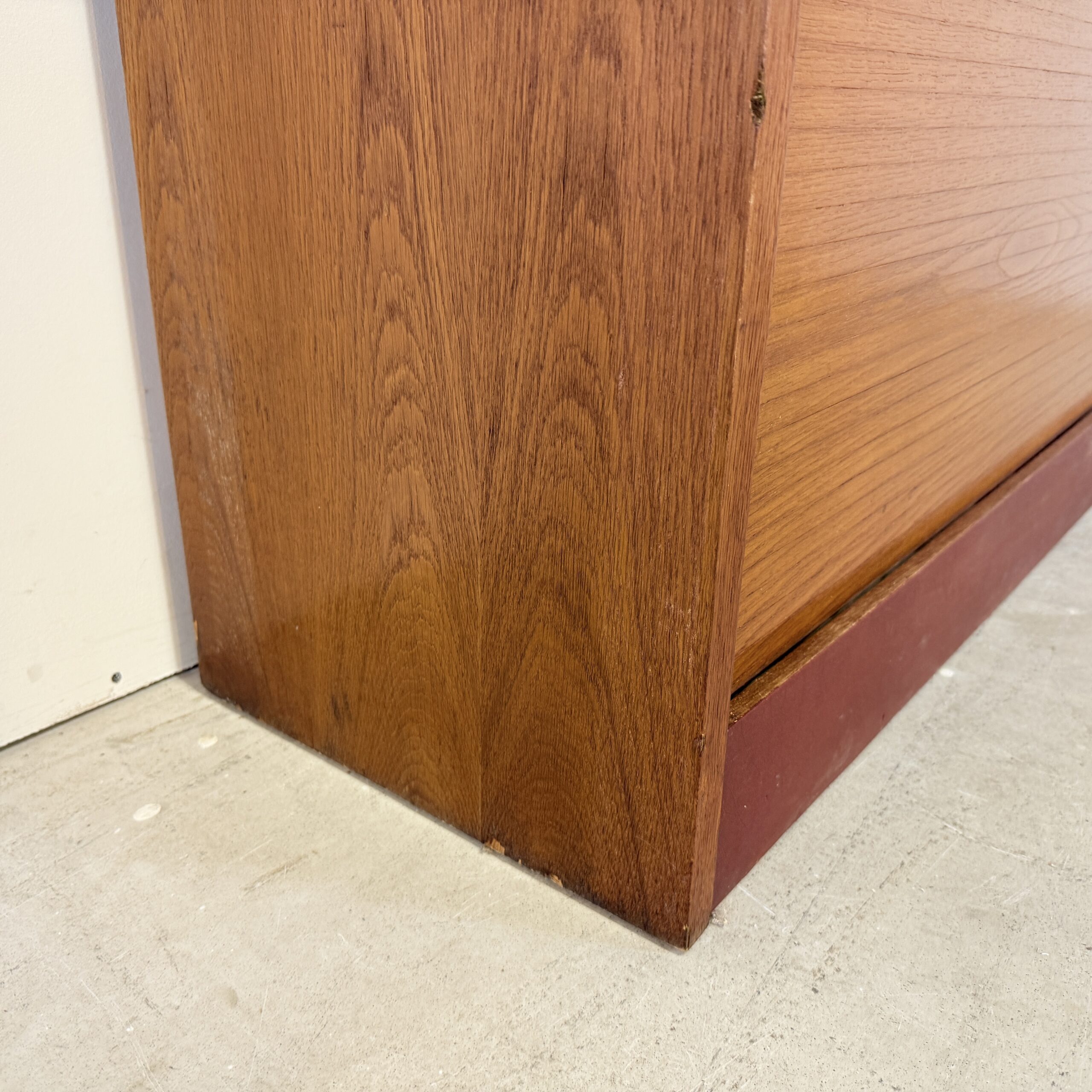 Vintage Eikenhouten Roldeurkast / Archiefkast - Mid-Century Modern - Duitsland Jaren '60 - Afbeelding 13