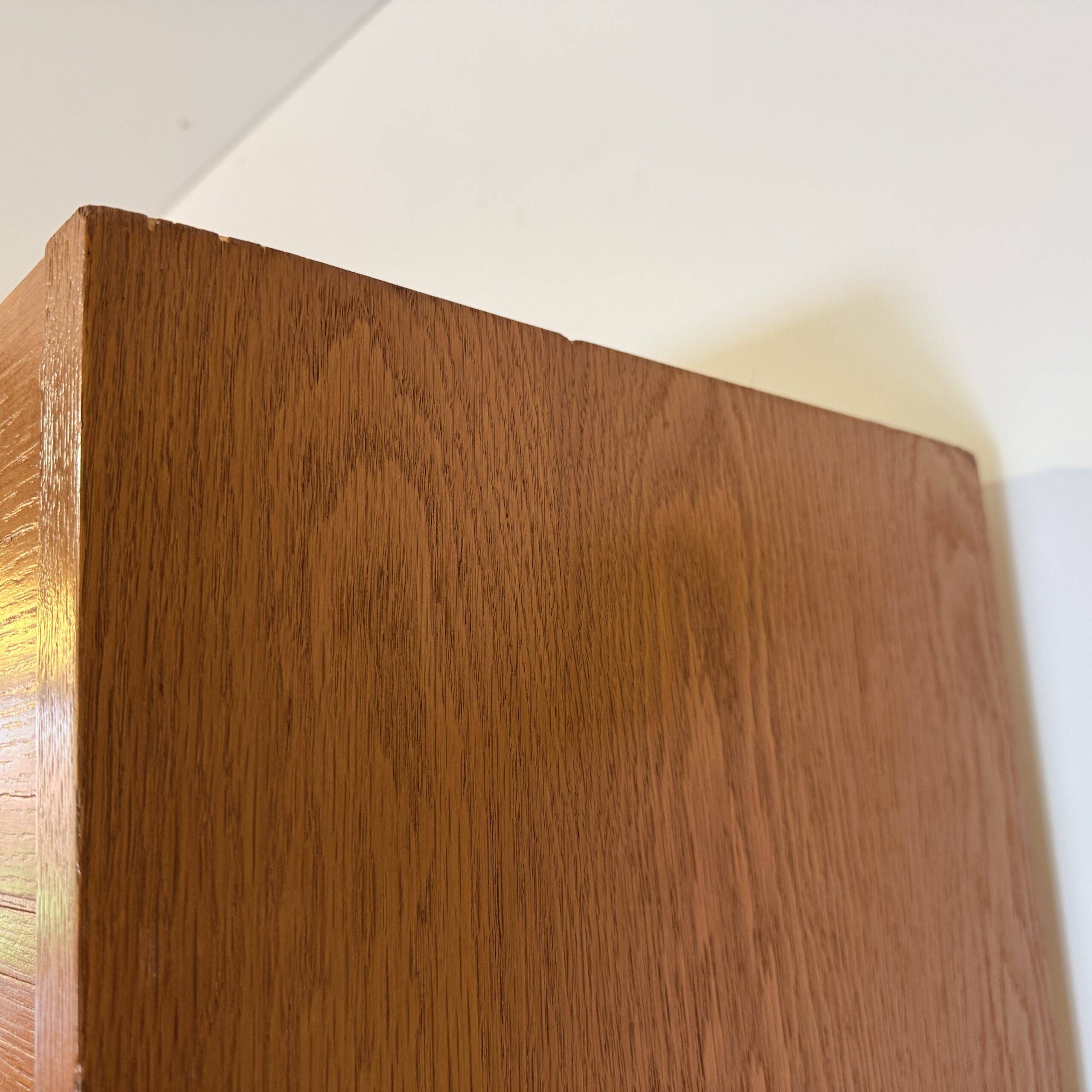 Vintage Eikenhouten Roldeurkast / Archiefkast - Mid-Century Modern - Duitsland Jaren '60 - Afbeelding 14