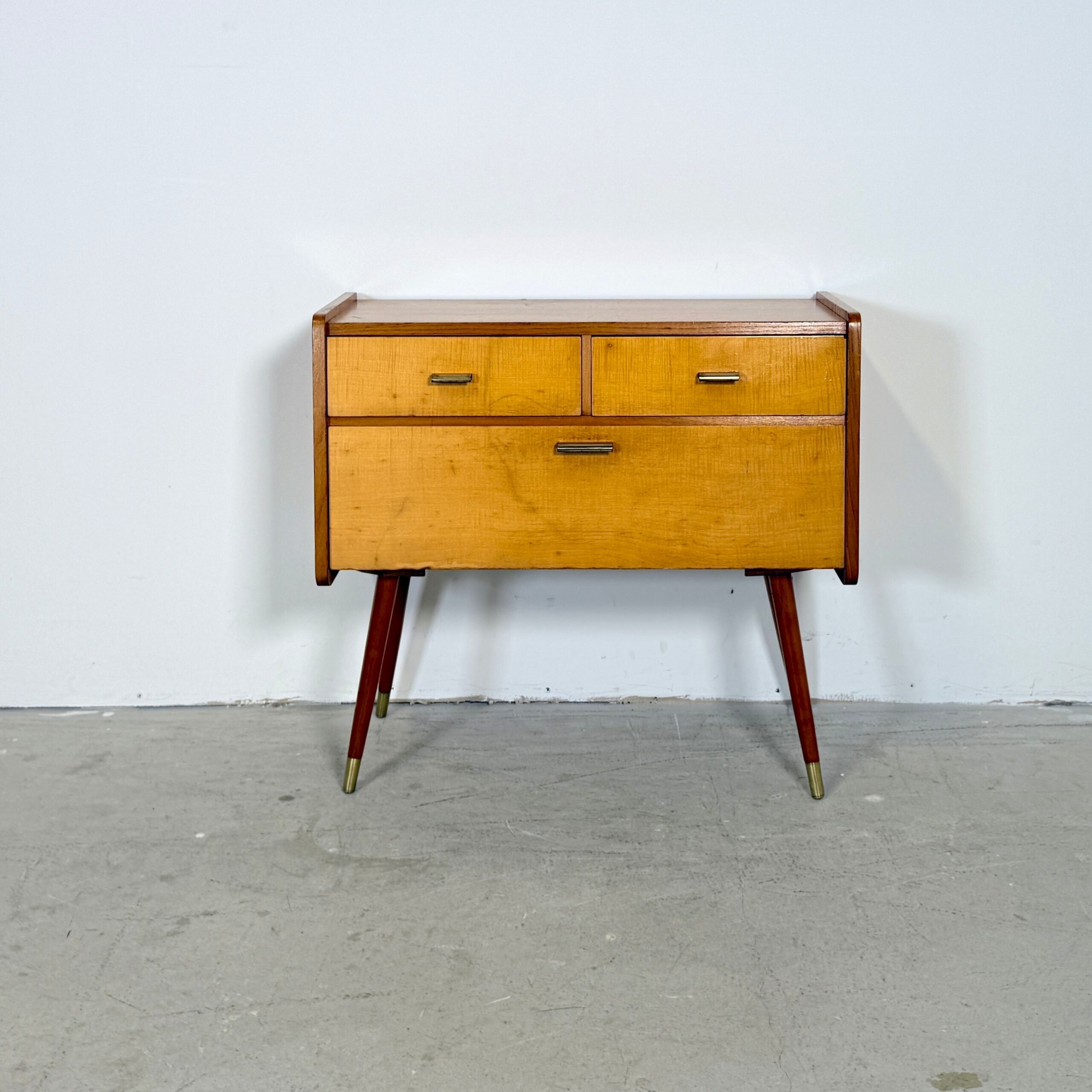 Mid-Century Modern Telefoonkastje / Halmeubel - Afbeelding 2