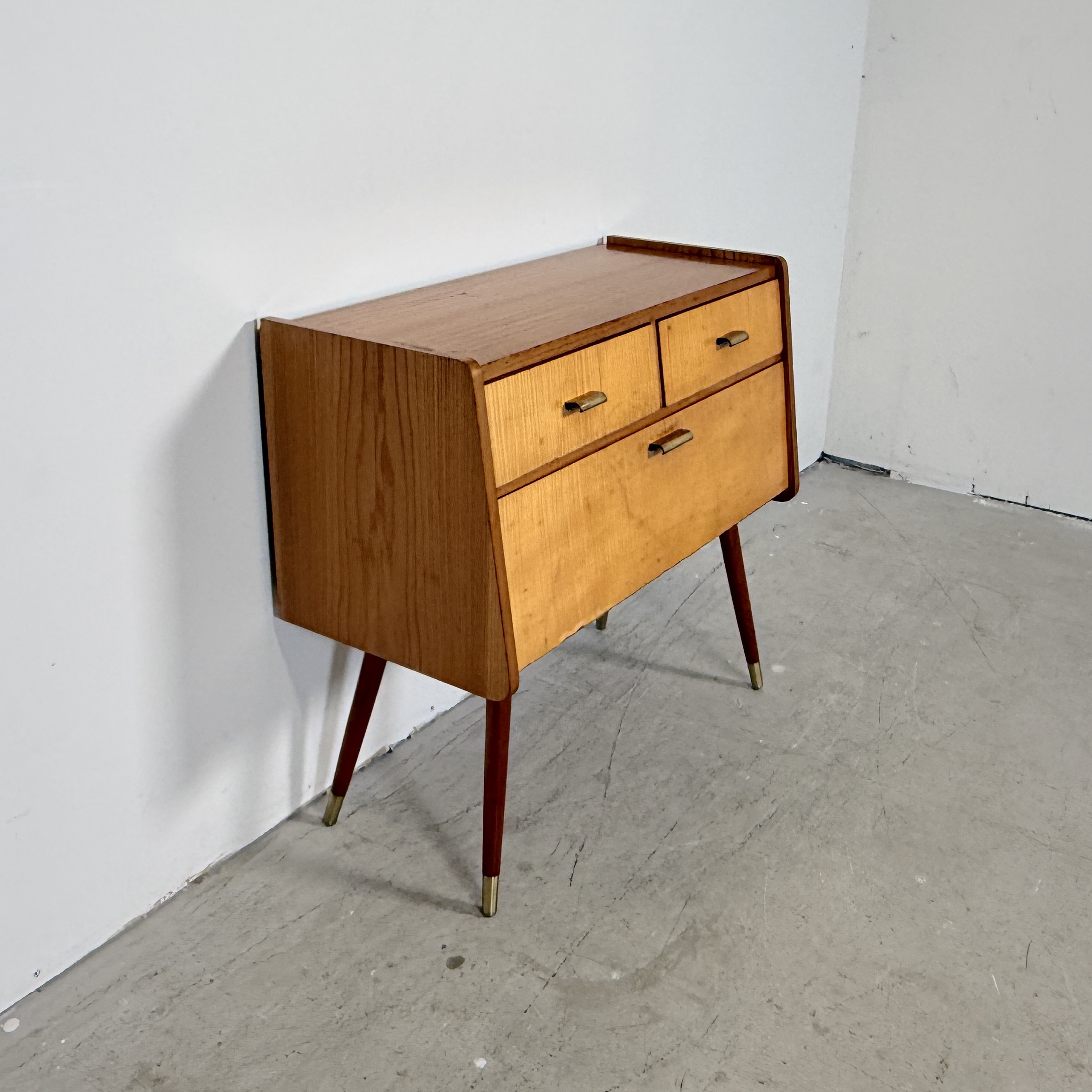 Mid-Century Modern Telefoonkastje / Halmeubel - Afbeelding 3